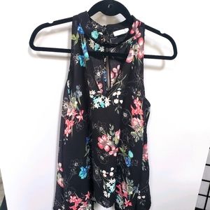 Lush Womens Cold Shoulder Top Sz L